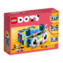 LEGO DOTS, Sertar creativ cu animale, numar piese 643, varsta 6+