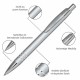 Pix cu mecanism, ONLINE Graphite, corp aluminiu, argintiu, in etui