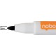 Marker NOBO, pentru table si flipcharturi, varf rotund 2 mm, cu burete, 6 buc/cutie, diverse culori