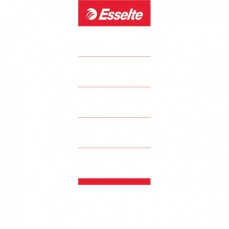 Eticheta pentru biblioraft Esselte, carton, 2 fete, latime 75 mm, 10 bucati/set Eticheta pentru biblioraft Esselte, carton, 2 fete, latime 75 mm, 10 bucati/set