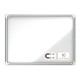 Avizier NOBO Premium Plus, interior, otel emailat, 8x A4, cu usa si cheie, magnetic, alb