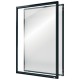 Rama pentru perete NOBO Impression Pro, aluminiu, cu clip, A3, grafit