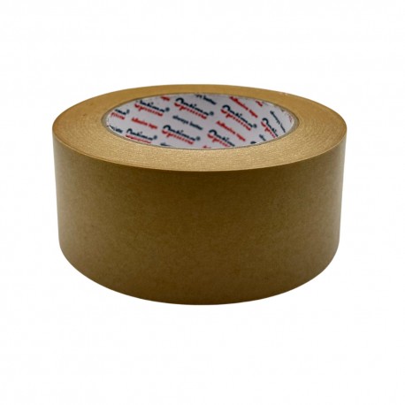 Banda adeziva din hartie kraft 48mm x 50 m, 130 microni, pentru ambalare, Optima Kraft