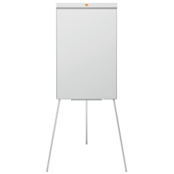 Flipchart NOBO Impression Pro, otel lacuit, trepied, magnetic, include marker si tavita, alb