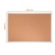 Panou NOBO Essentials, pluta, 90x60 cm, natur