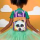 Rucsac Gorjuss Bangoberry Pally Panda, cu set pinuri accesorii