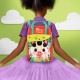 Rucsac Gorjuss Bangoberry Piggy Porcusorul, cu set pinuri accesorii