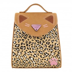 Rucsac fashion cu clapeta, Gorjuss, Purrrrrfect Love