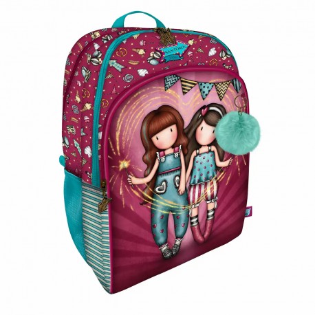 Ghiozdan Gorjuss, Fireworks, 2 compartimente