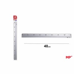 Rigla aluminiu Main Paper, 40 cm, blister