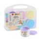 Tempera pastel Morocolor Primo, pentru pictat cu degetele, 6 culori, 100 ml