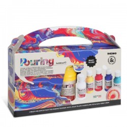 Tempera Morocolor Primo, 100 ml, 5 culori/set, culori asortate