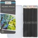 Set 10 creioane acurelabile Creative Craft, in cutie metalica