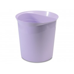 Cos de birou pentru hartii, 13 litri, HAN Re-Loop, PP reciclat - violet pastel