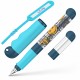 Stilou SCHNEIDER Base Kid (tip L - stangaci) - corp albastru/turcoaz