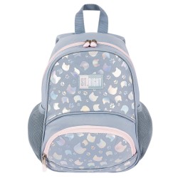 Ghiozdan BP70 ST Right Silver Cats, 2 compartimente