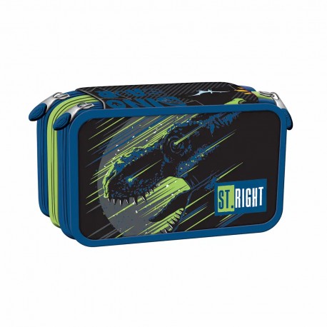 Penar echipat PC05 ST Right Dinosaur, 3 compartimente