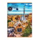 Caiet A5 capsat, 52 file dictando, 70 g/mp, design orase