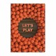 Caiet A5 capsat, 52 file matematica, 80 g/mp, coperta carton
