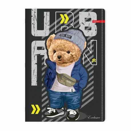 Caiet A4 capsat, 52 file velin, 80 g/mp, coperta carton