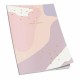 Caiet cusut A5, 48 file, 90 g/mp, liniatura punctata, coperta pastel