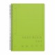 Caiet A4 cu spira, cu 3 subiecte, 90 file, 80 g/mp, coperta PP