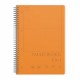 Caiet A4 cu spira, cu 3 subiecte, 90 file, 80 g/mp, coperta PP
