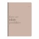 Caiet A4 cu spira, 120 file dictando, 80 g/mp, coperta carton