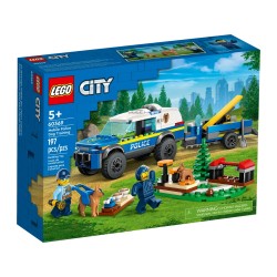 LEGO City, Antrenament canin al politiei mobile, numar piese 197, varsta 5+