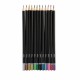 Creioane colorate, Nassau Fine Art, 12 culori metalice, in cutie metalica