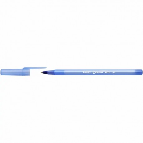 Pix fara mecanism BIC, Round Stic, 1.0 mm, scriere albastra
