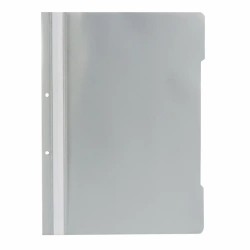 Dosar cu sina si 2 perforatii Noki, gri, 50 bucati/set