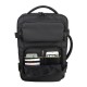 Rucsac extensibil BESTLIFE Travel, 42x30x12cm, compartiment tableta si laptop 15.6 inch, negru