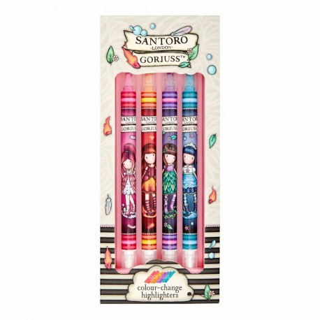 Set 4 markere Gorjuss, cerneala care isi schimba culoarea Set 4 markere Gorjuss, cerneala care isi schimba culoarea