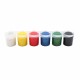 Tempera The Littlies, 6 culori metalice, 25 ml/culoare