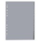Index plastic gri, A4, 120 microni, numeric 1-31, Optima