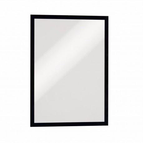 Magnetic Duraframe Durable A4 negru, 5 bucati/set