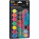 Tempera Morocolor Primo, 14 culori, 15 ml, pensula inclusa