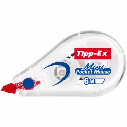 Banda corectoare, Tipp-Ex Mini Pocket Mouse, 5mm x 6m