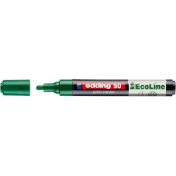 Marker cu vopsea pe baza de apa edding Ecoline 50, verde