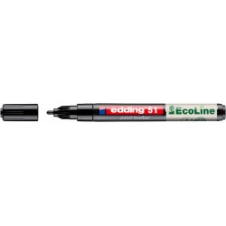Marker cu vopsea edding Ecoline 51, negru
