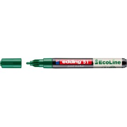 Marker cu vopsea edding Ecoline 51, verde