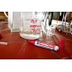 Marker permanent edding No. 1, corp metalic, varf tesit, 1-5 mm, negru