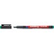 Marker permanent edding 143 B, corp plastic, varf tesit, 1-3 mm, verde