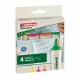 Textmarker Edding Ecoline 24, 2 - 5 mm, 4 culori/set