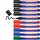 Marker pentru hartie edding 30, corp plastic, varf rotund, 1.5-3 mm, 10 bucati/set