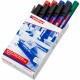 Marker pentru hartie edding 30, corp plastic, varf rotund, 1.5-3 mm, 10 bucati/set