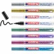 Marker edding 751 cu vopsea, corp metalic, varf rotund, 1-2 mm, set 8 culori
