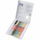 Set markere cu vopsea edding 751 Pastel, corp metalic, varf rotund, 1-2 mm, 8 culori