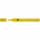 Marker permanent Edding 2000C, corp metalic, varf rotund, 1.5-3 mm, galben